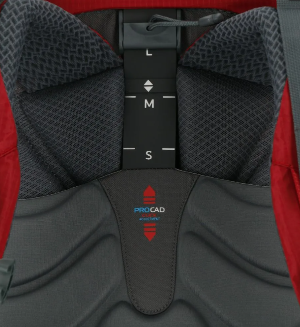 Miniatura Mochila Leonera Cad 50L - Color: Rojo