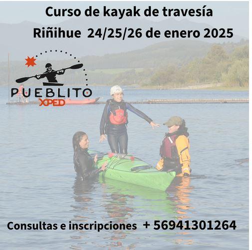 Curso de kayak de travesía 24/25/26 de enero 2025