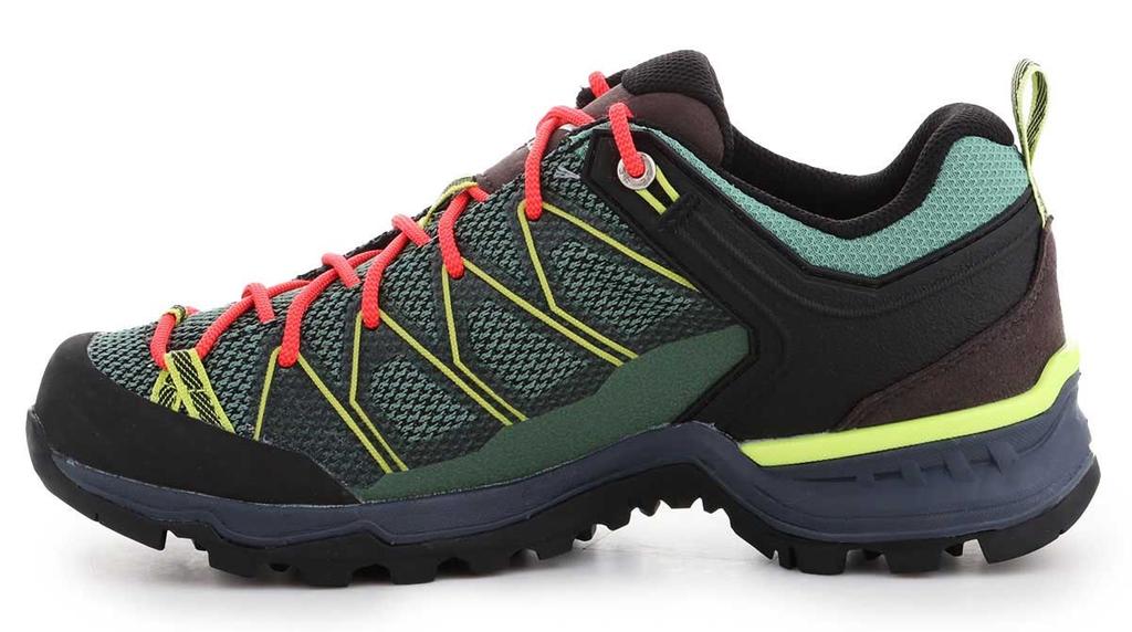 Miniatura Zapatilla Mujer Mtn Trainer Lite Gtx - Color: Feld Green/ Fluo Coral