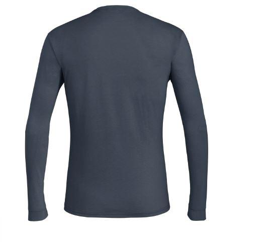 Polera Hombre Solid Logo Dry L/S - Color: Azul
