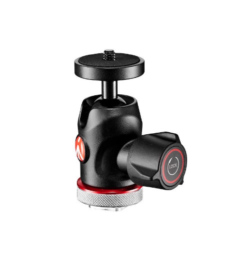 Rótula De Bola Central 492 Con Montura De Zapata Fría Para Tripode -