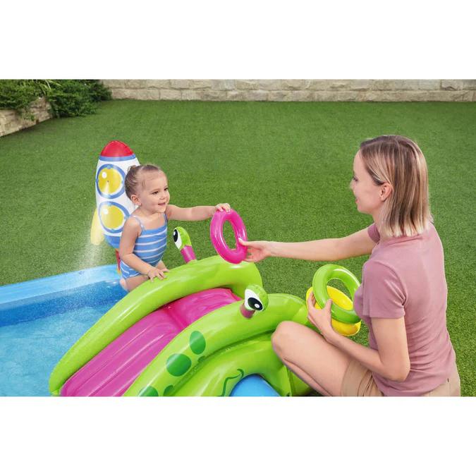 Miniatura Centro Juegos Inflable Astronauta 2.28m x 2.06m x 84cm -