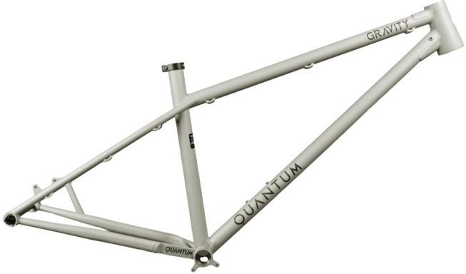 Cuadro Enduro Chromoly  - Color: Blanco