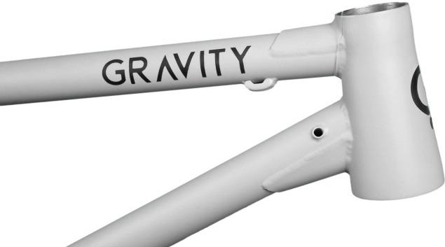 Miniatura Cuadro Enduro Chromoly  - Color: Blanco