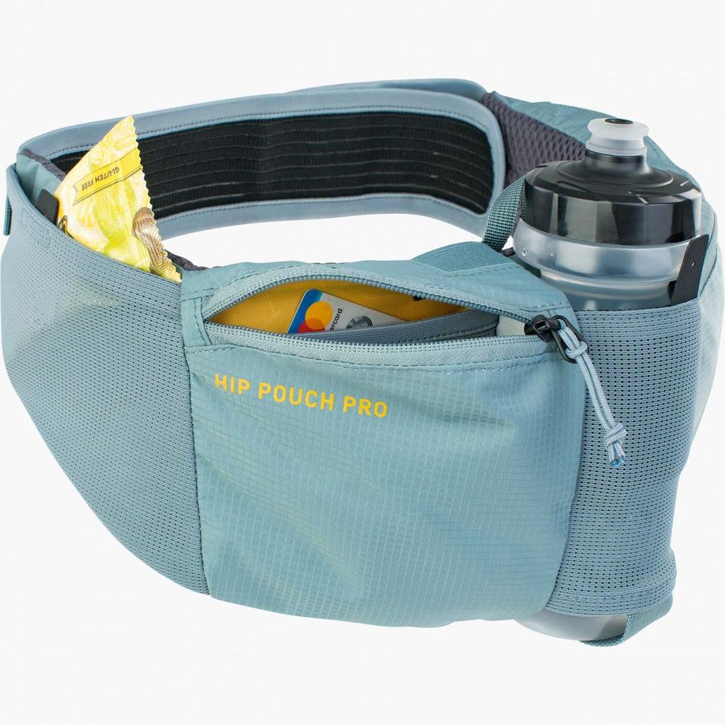 Banano Porta Botella Hip Pouch Pro+Botella 0,55 - Color: Steel