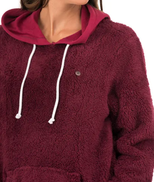 Polar Mujer Lazz Reciclado - Color: Burdeo