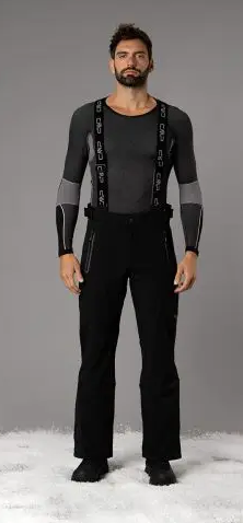 Miniatura Pantalón Hombre Ski Salopette 3W04407 -