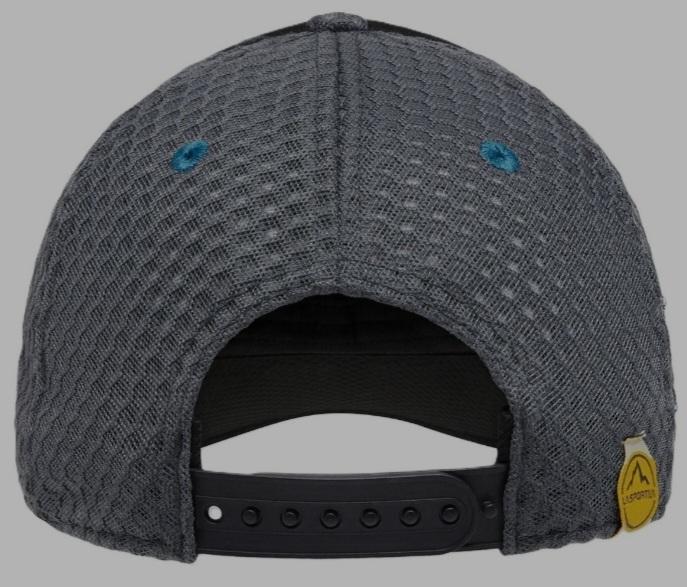 Miniatura Hive Cap - Color: Carbon/ Tropic Blue