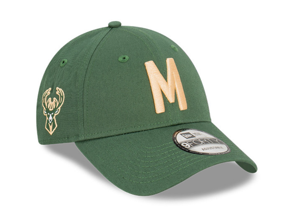 Miniatura Jockey Milwaukee Bucks NBA 9 Forty - Color: Verde