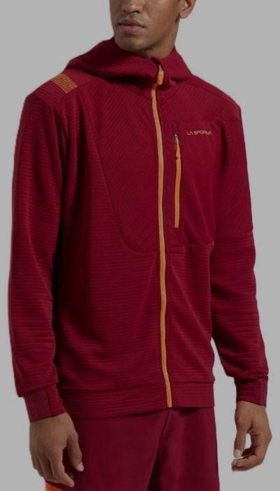 Mood Hoody Hombre - Color: Sangria/ Papaya