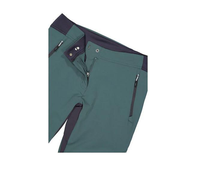 Miniatura Pantalón Mujer Unlimitech Elasticado - Color: Verde/Negro