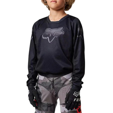 Miniatura Polera Moto Niño 180 Blackout - Color: Negro