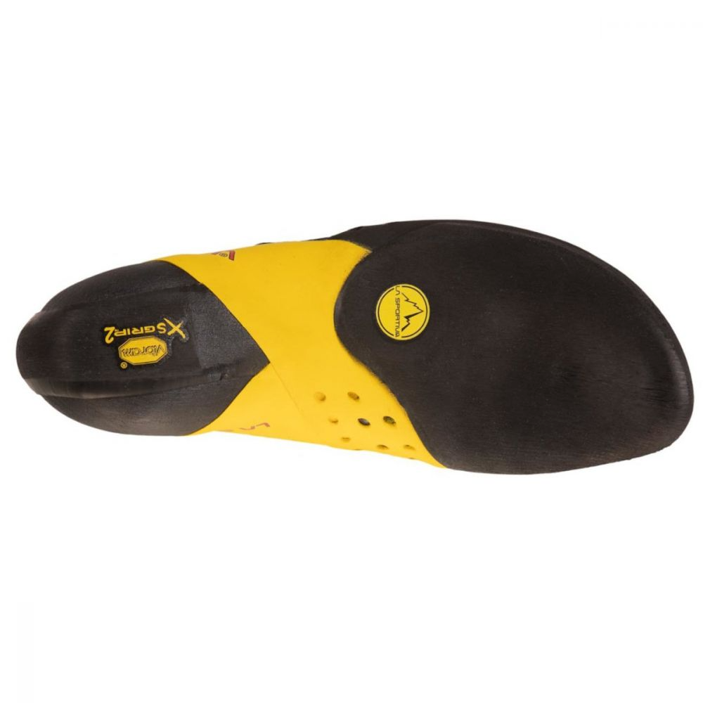 Zapatilla de Escalada Solution Comp - Color: Black/Yellow