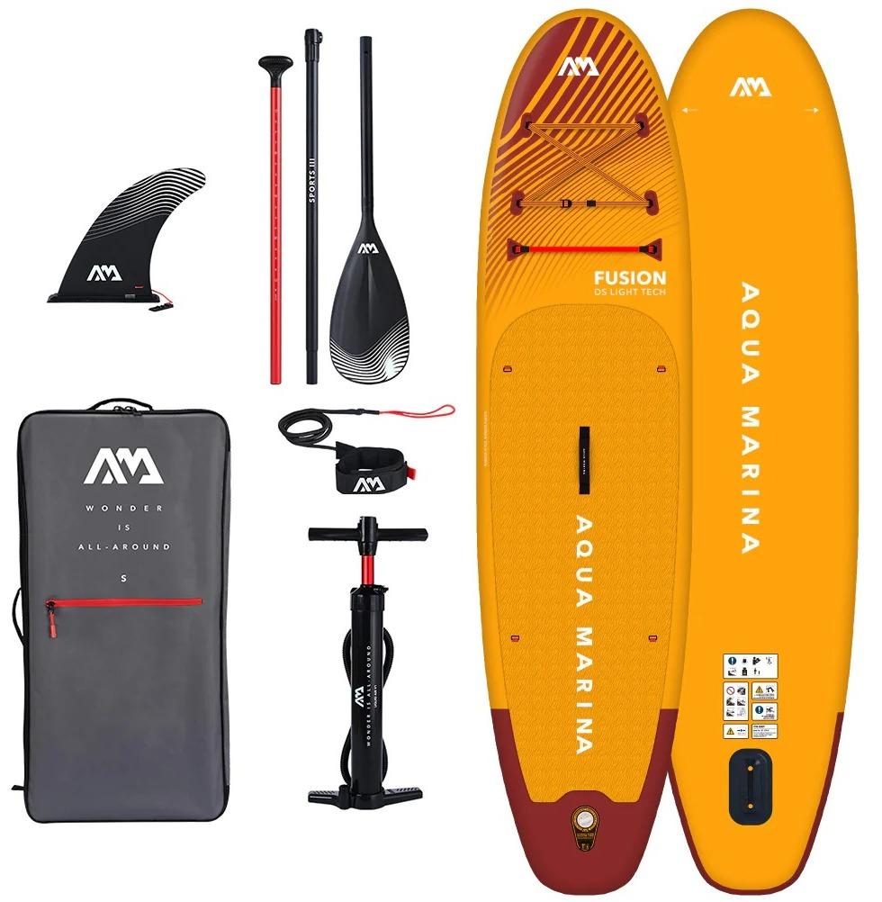 Stand Up Paddle Sup Fusion 10’10” - Color: Naranjo