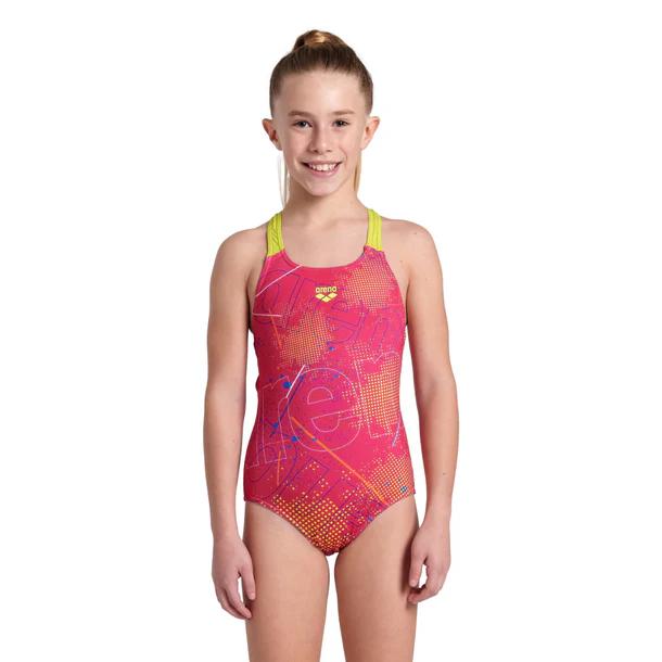 TRAJE DE BAÑO ARENA PERFORMANCE PARA NIÑA GALACTICS SWIM PRO BACK