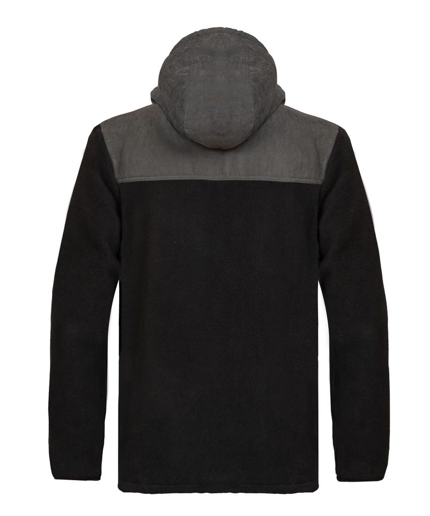 Miniatura Polar Hovenir Hoodie Hombre - Color: Negro