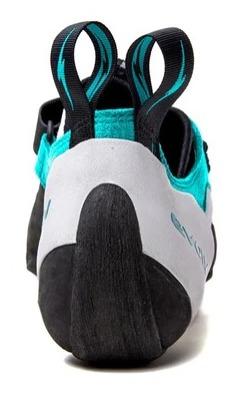 Miniatura Zapatilla Escalada Mujer Zenist - Color: White-Teal-Black