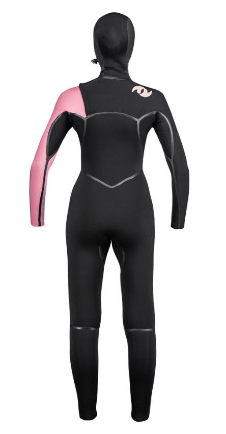 Miniatura Nezw Traje De Agua G6 Mujer 5/4/3 MM Hood Eco - Color: Negro