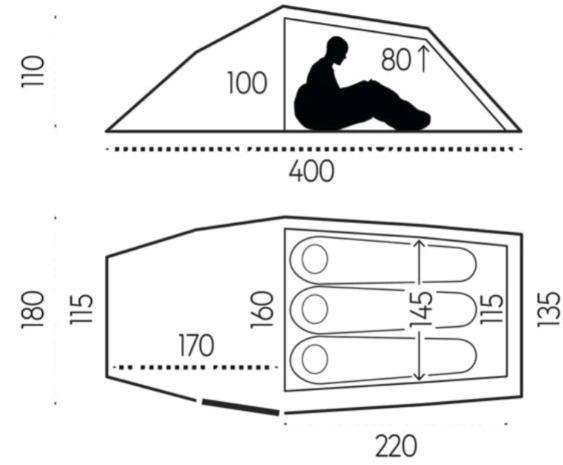 Carpa Abisko Shape 3 -