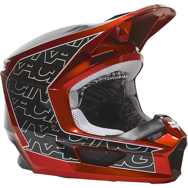 Casco Moto Niño V1 Peril 2021 - Color: Rojo