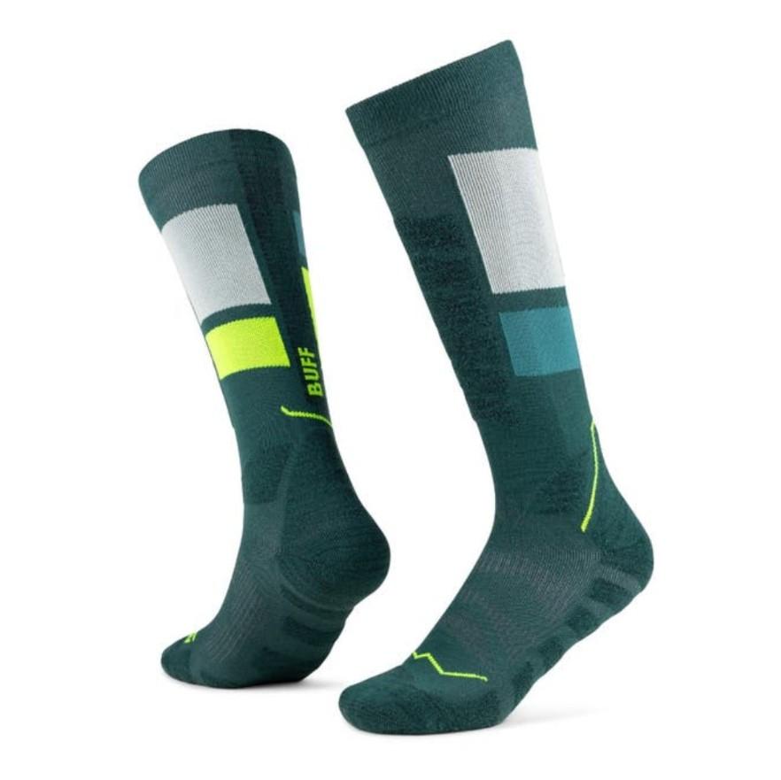 Miniatura Calcetines ThermoNet® Caña Extra Alta Iris - Color: Azul Verdoso