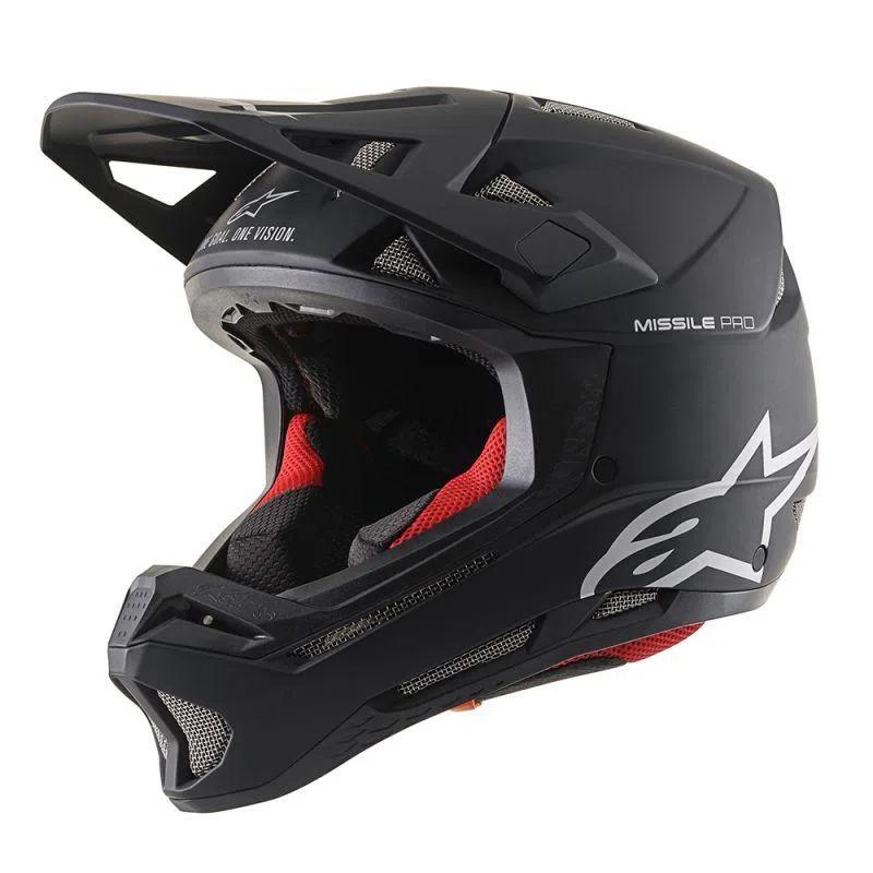 Miniatura Casco Missile Pro Solid - Color: Negro