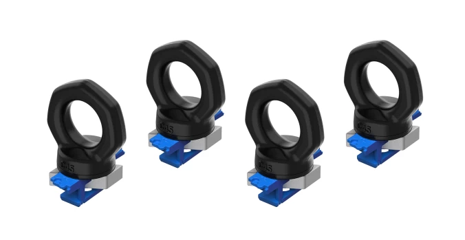 Gancho De Amarre Tipo Argolla Para Sistema Porta Equipaje Con Anclaje Zwifloc 