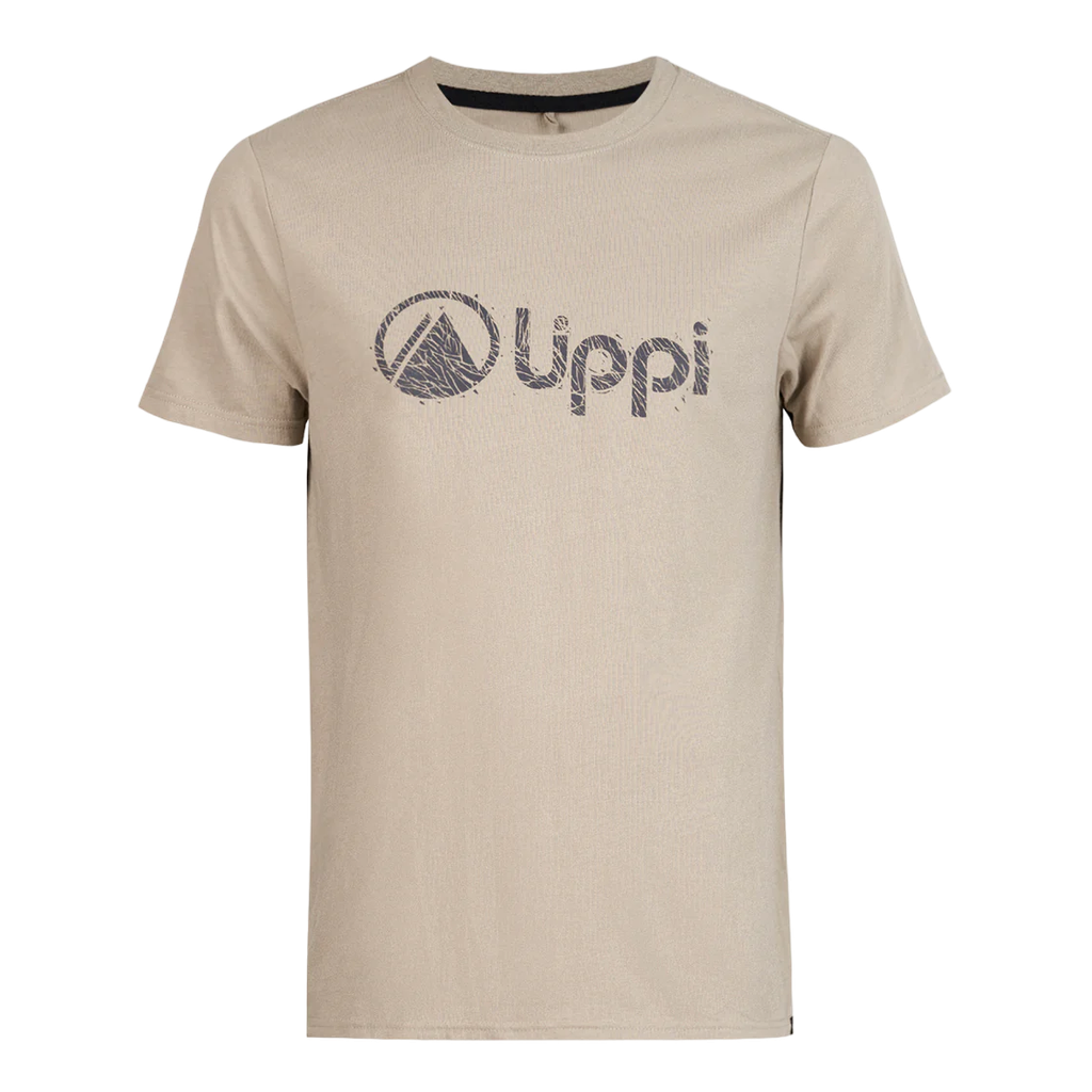 Polera Hombre Logo Lippi UV-Stop - Color: Taupe