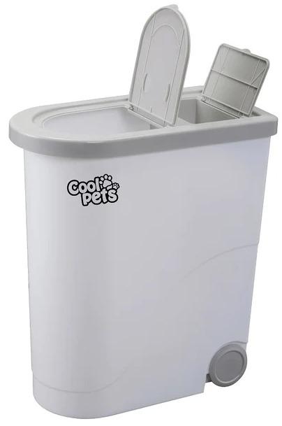 Contenedor De Alimento Para Mascota Con Pala Y Ruedas 