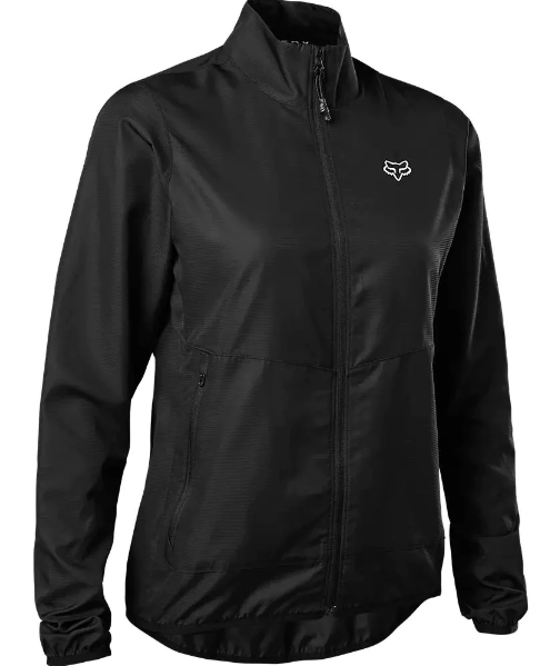 Chaqueta Cortavientos Bicicleta Mujer Ranger - Color: Negro