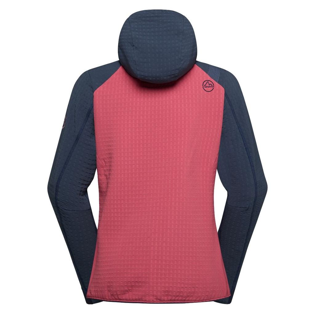 Bristen Thermal Hoody Mujer - Color: Negro/Rojo