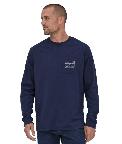 Miniatura Polera Hombre Long-Sleeved 73 Skyline Pocket Responsibili-Tee -