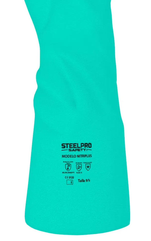 Miniatura Guante Nitrilo Nitriplus - Color: Verde