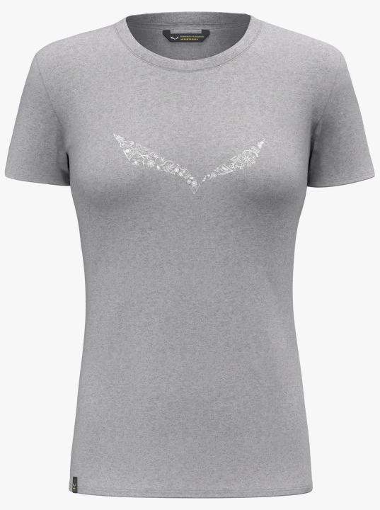 Polera Mujer Solid Logo Dry - Color: Heather Grey