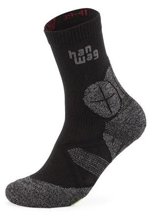 Calcetines Hike Socks Hanwag - Color: ASPHALT-GREEN