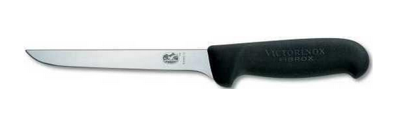 Cuchillo Deshuesador Curvo Hoja Ancha Fibrox 12 cm