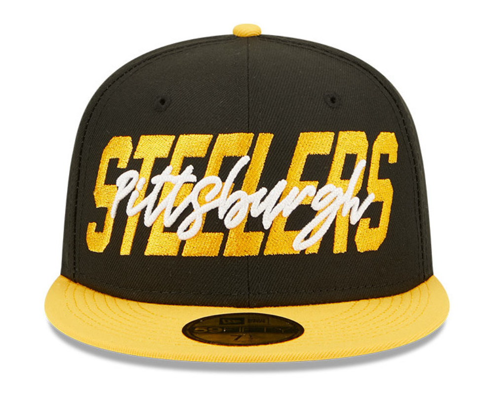 Miniatura Jockey Pittsburgh Steelers NFL 59 Fifty - Color: Negro