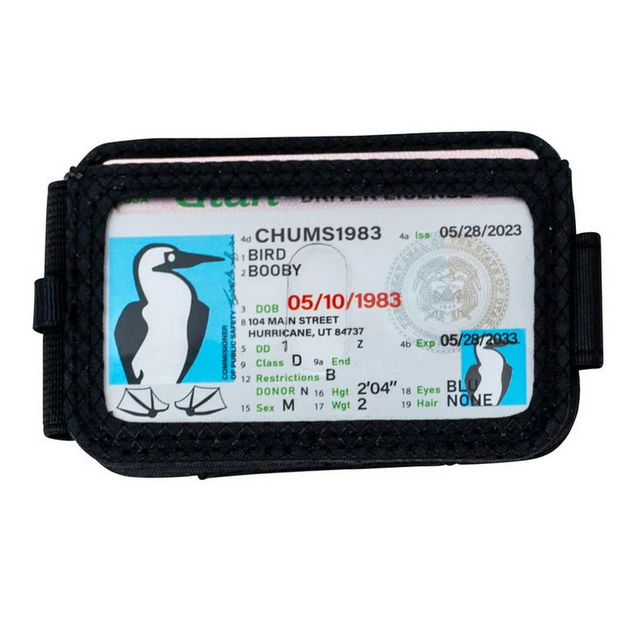 Miniatura Billetera Tarjetero Bandit Bi-Fold Bloqueo Rfid - Color: Negro