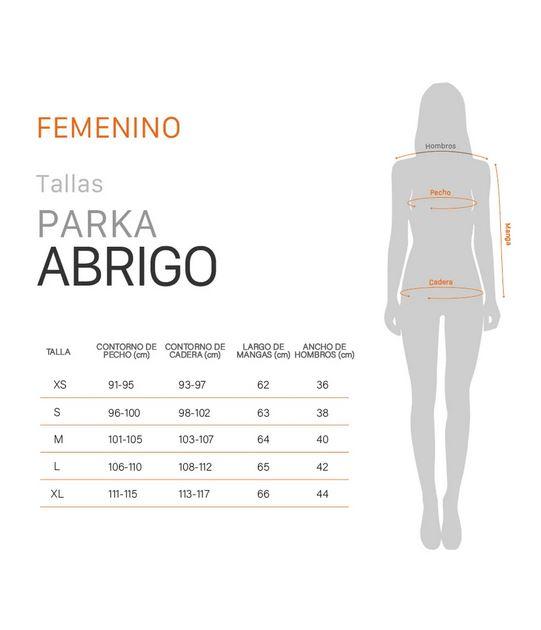Parka Abrigo Astral Mujer  - Color: Negro