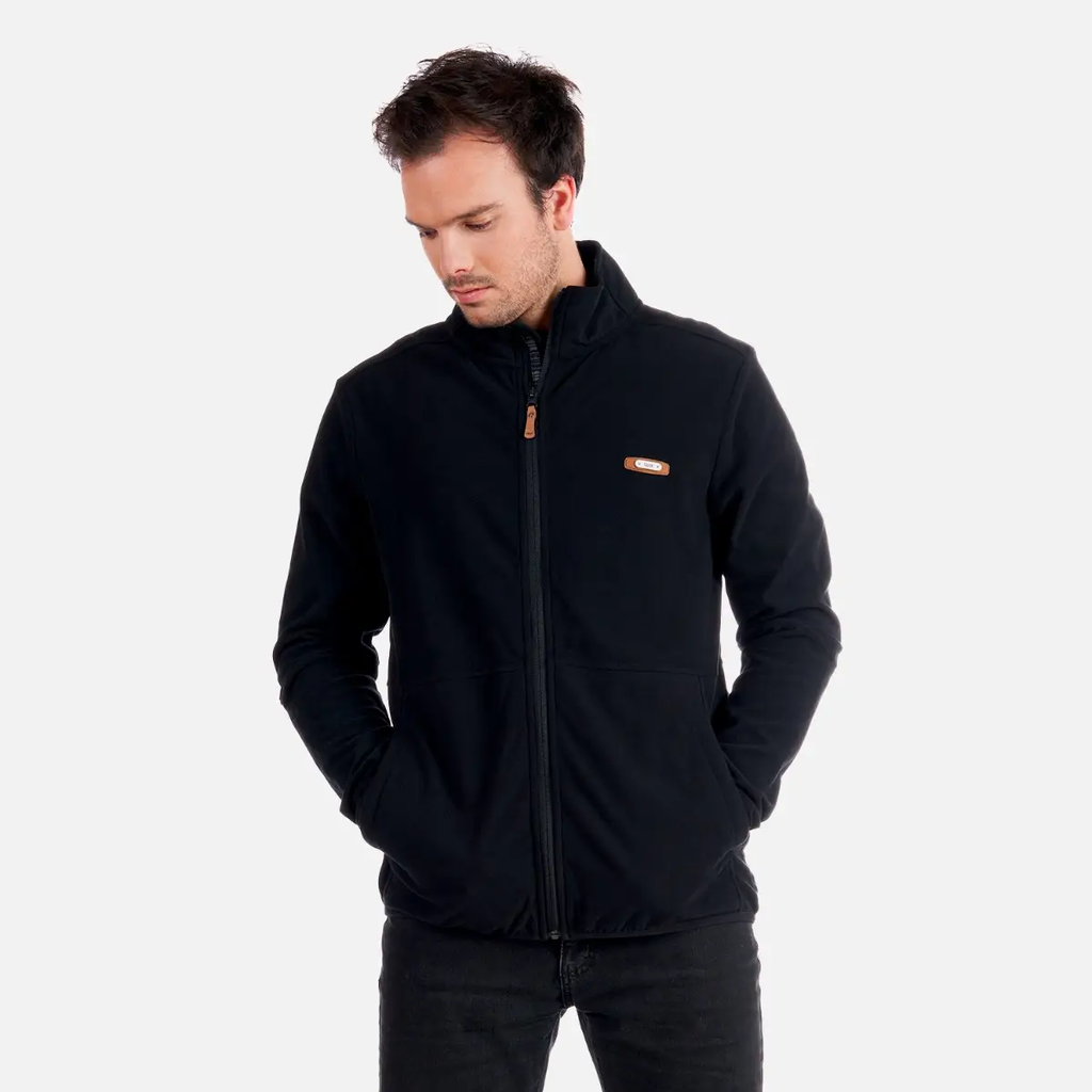 Miniatura Poleron Hombre Stripes Nano-F Full Zip -