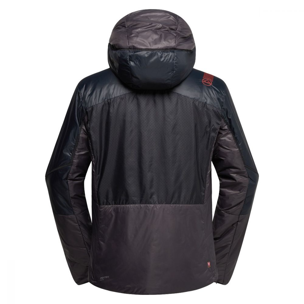 Alpine Guide Primaloft Hoody Hombre - Color: Gris/Negro