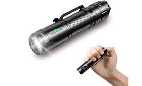 Miniatura Linterna Led Compacta Recargable C3 1200 Lúmens - Color: Negro