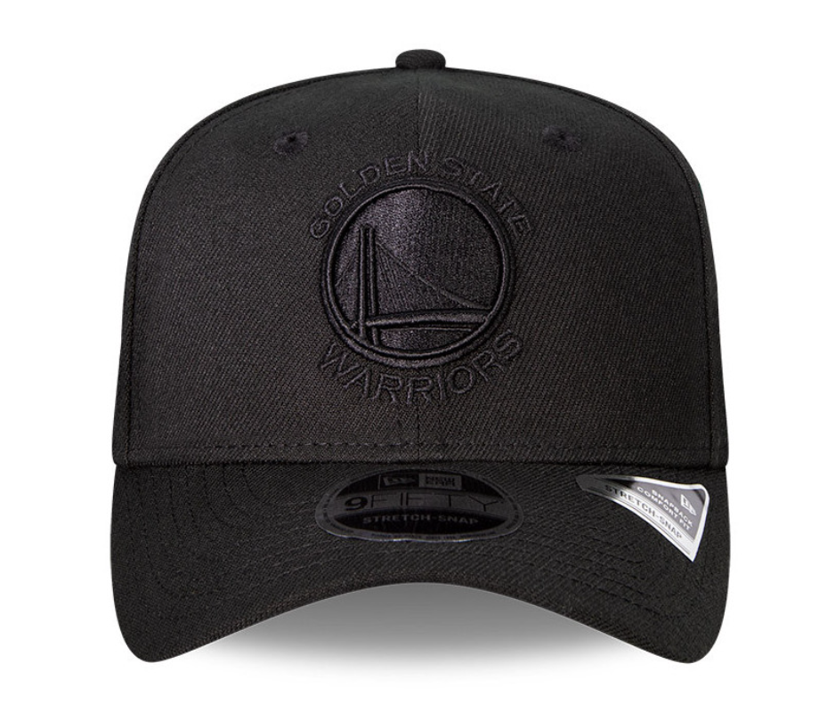 Miniatura Jockey Golden State Warriors NBA 9 Fifty Stretch Snap - Color: Negro