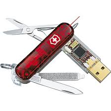 Navaja Swissmemory Laser 1 GB con Laser