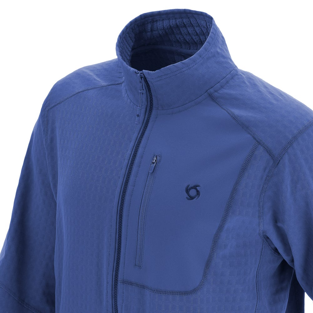 Miniatura Polar Grid Hombre Azul - Color: Azul