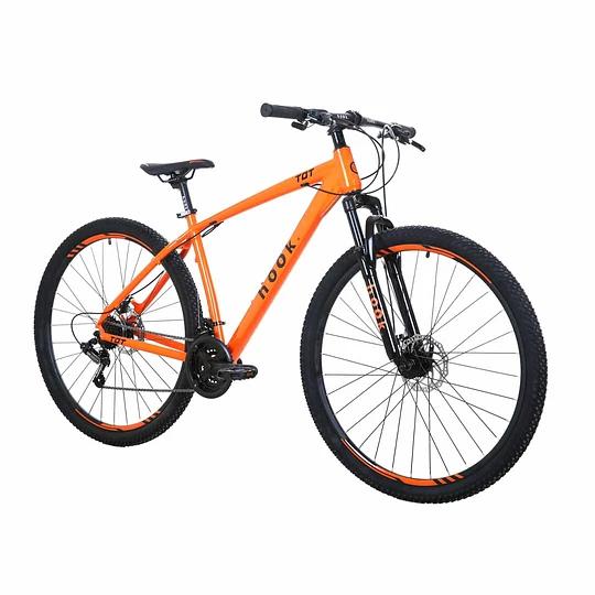 Miniatura Bicicleta Mtb Model Tot Talla M 29"*17.5 - Color: Naranjo