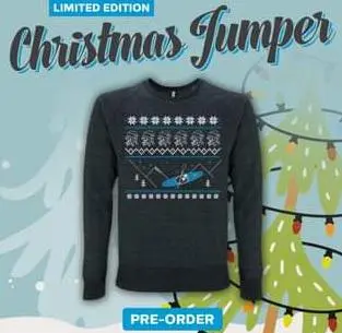 Poleron  Merry Fishmas Jumper -