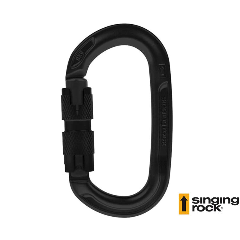 Mosqueton Triple Lock - Color: Negro