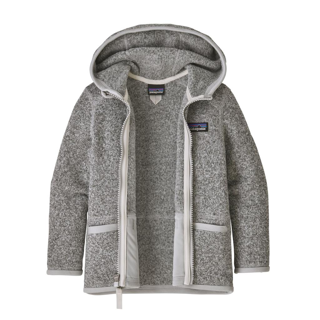 Miniatura Polar Bebé Better Sweater Jacket - Color: Gris