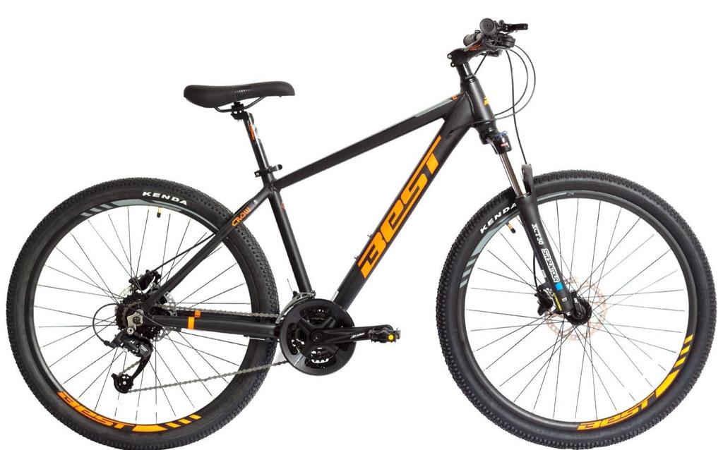 BICICLETA BEST CROW MTB ARO 27.5-483MM 27.5/ALLOY/MEN/HD DISC/27S